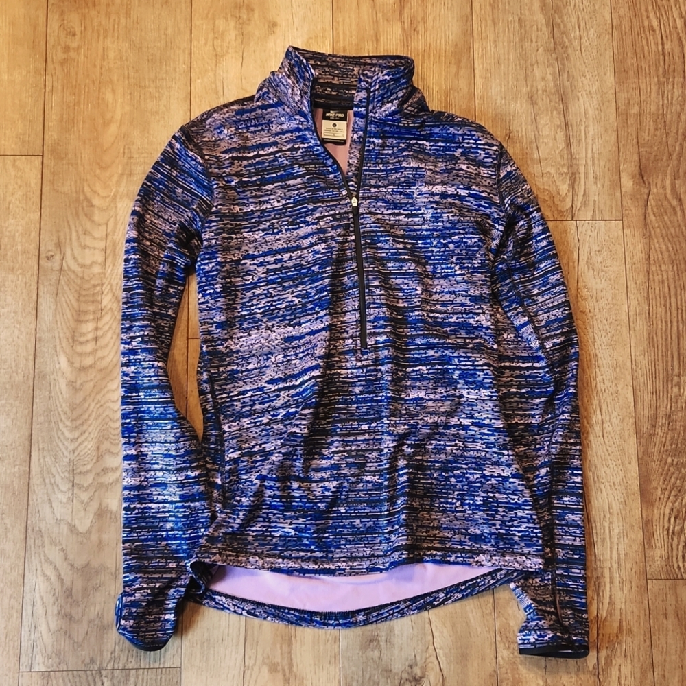 Womens Nike Long Sleeve Half Zip